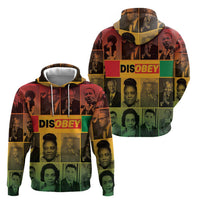 Disobey Black History Tribute Hoodie Honoring the Civil Rights Legacy - Wonder Print Shop