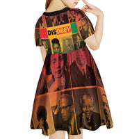 Disobey Black History Tribute Kid Short Sleeve Dress Honoring the Civil Rights Legacy - Wonder Print Shop