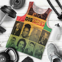 Disobey Black History Tribute Men Tank Top Honoring the Civil Rights Legacy - Wonder Print Shop