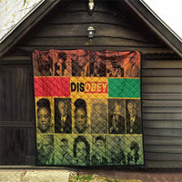 Disobey Black History Tribute Quilt Honoring the Civil Rights Legacy - Wonder Print Shop