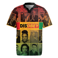 Disobey Black History Tribute Rugby Jersey Honoring the Civil Rights Legacy - Wonder Print Shop