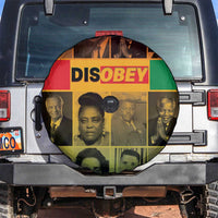 Disobey Black History Tribute Spare Tire Cover Honoring the Civil Rights Legacy - Wonder Print Shop