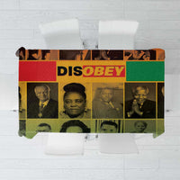 Disobey Black History Tribute Tablecloth Honoring the Civil Rights Legacy - Wonder Print Shop