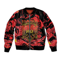 Happy Albania Independence Day Bomber Jacket Albanian Eagle - Wonder Print Shop