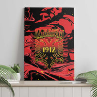 Happy Albania Independence Day Canvas Wall Art Albanian Eagle - Wonder Print Shop