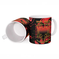 Happy Albania Independence Day Ceramic Mug Albanian Eagle - Wonder Print Shop