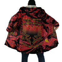 Happy Albania Independence Day Cloak Albanian Eagle - Wonder Print Shop