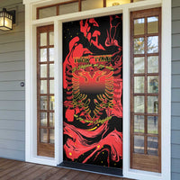 Happy Albania Independence Day Door Cover Albanian Eagle - Wonder Print Shop