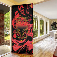 Happy Albania Independence Day Door Cover Albanian Eagle - Wonder Print Shop