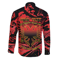 Happy Albania Independence Day Family Matching Short Sleeve Bodycon Dress and Hawaiian Shirt Albanian Eagle - Wonder Print Shop