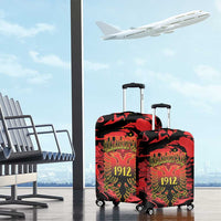 Happy Albania Independence Day Luggage Cover Albanian Eagle - Wonder Print Shop
