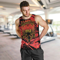 Happy Albania Independence Day Men Tank Top Albanian Eagle - Wonder Print Shop