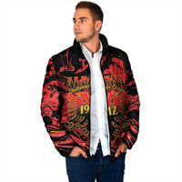 Happy Albania Independence Day Padded Jacket Albanian Eagle - Wonder Print Shop