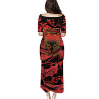 Happy Albania Independence Day Puletasi Albanian Eagle - Wonder Print Shop