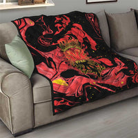 Happy Albania Independence Day Quilt Albanian Eagle - Wonder Print Shop