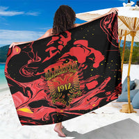 Happy Albania Independence Day Sarong Albanian Eagle - Wonder Print Shop