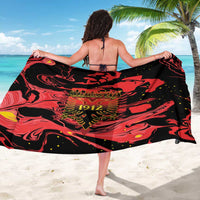 Happy Albania Independence Day Sarong Albanian Eagle - Wonder Print Shop