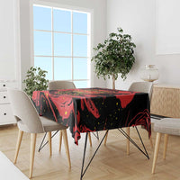 Happy Albania Independence Day Tablecloth Albanian Eagle - Wonder Print Shop