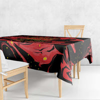 Happy Albania Independence Day Tablecloth Albanian Eagle - Wonder Print Shop