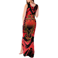 Happy Albania Independence Day Tank Maxi Dress Albanian Eagle - Wonder Print Shop