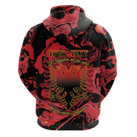 Happy Albania Independence Day Zip Hoodie Albanian Eagle - Wonder Print Shop