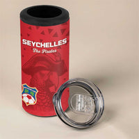 Custom Seychelles Football 4 in 1 Can Cooler Tumbler Go The Pirates - Wonder Print Shop