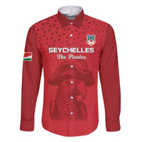 Custom Seychelles Football Family Matching Long Sleeve Bodycon Dress and Hawaiian Shirt Go The Pirates - Wonder Print Shop