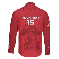 Custom Seychelles Football Family Matching Short Sleeve Bodycon Dress and Hawaiian Shirt Go The Pirates - Wonder Print Shop