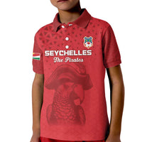 Custom Seychelles Football Kid Polo Shirt Go The Pirates - Wonder Print Shop