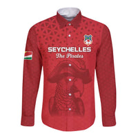 Custom Seychelles Football Long Sleeve Button Shirt Go The Pirates - Wonder Print Shop
