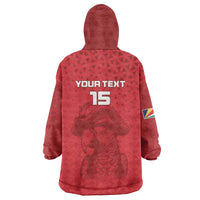 Custom Seychelles Football Wearable Blanket Hoodie Go The Pirates - Wonder Print Shop