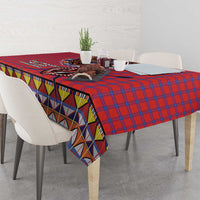 Kenya Maasai Shuka Tablecloth Mix Dashiki - Beadwork Pattern - Wonder Print Shop
