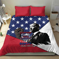 Happy MLK Day Bedding Set Everybody Can Be Great Because Everybody Can Serve - Wonder Print Shop