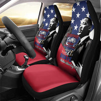 Happy MLK Day Car Seat Cover Everybody Can Be Great Because Everybody Can Serve - Wonder Print Shop