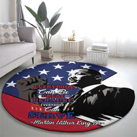 Happy MLK Day Round Carpet Everybody Can Be Great Because Everybody Can Serve