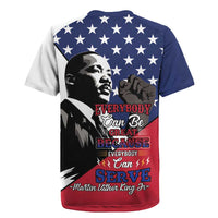 Happy MLK Day Rugby Jersey Everybody Can Be Great Because Everybody Can Serve - Wonder Print Shop