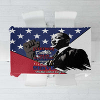 Happy MLK Day Tablecloth Everybody Can Be Great Because Everybody Can Serve - Wonder Print Shop