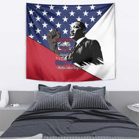 Happy MLK Day Tapestry Everybody Can Be Great Because Everybody Can Serve - Wonder Print Shop