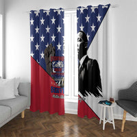 Happy MLK Day Window Curtain Everybody Can Be Great Because Everybody Can Serve - Wonder Print Shop