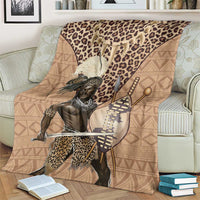 South Africa Zulu People Blanket Zulu Warrior