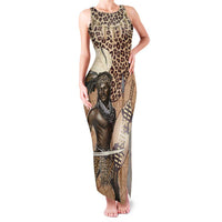 South Africa Zulu People Family Matching Tank Maxi Dress and Hawaiian Shirt Zulu Warrior - Wonder Print Shop
