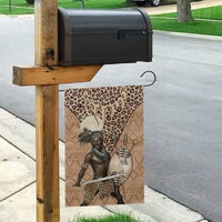 South Africa Zulu People Garden Flag Zulu Warrior - Wonder Print Shop