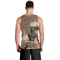 South Africa Zulu People Men Tank Top Zulu Warrior - Wonder Print Shop