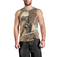 South Africa Zulu People Men Tank Top Zulu Warrior - Wonder Print Shop