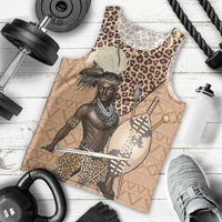 South Africa Zulu People Men Tank Top Zulu Warrior - Wonder Print Shop