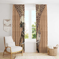 South Africa Zulu People Window Curtain Zulu Warrior - Wonder Print Shop