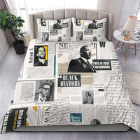 Civil Rights Leaders Bedding Set Newspaper Print Style - Wonder Print Shop