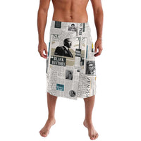 Civil Rights Leaders Lavalava Newspaper Print Style - Wonder Print Shop