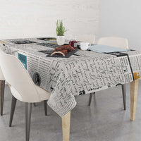 Civil Rights Leaders Tablecloth Newspaper Print Style - Wonder Print Shop