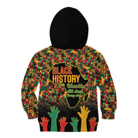 Black History Month Kid Hoodie I Am Black History - Wonder Print Shop